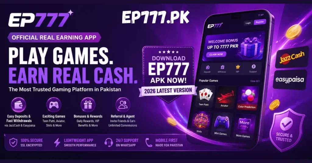 EP777 Game Official App Download and Earn Cash
